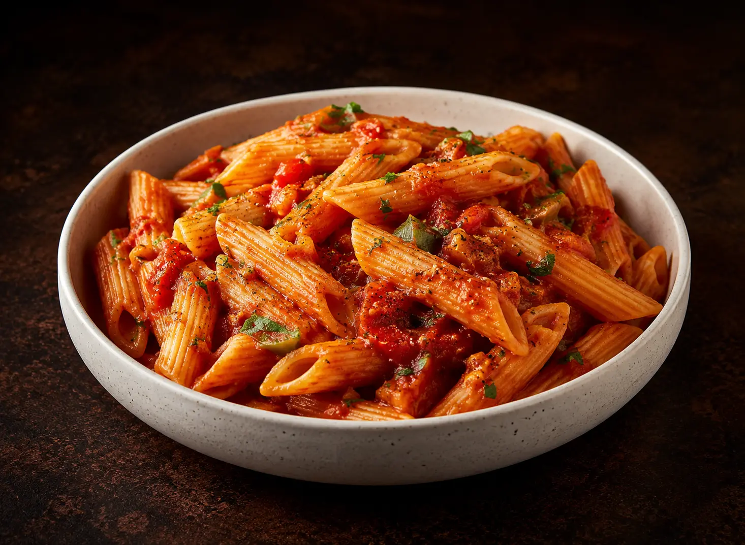Penne /Spaghetti Pasta In Marinara Sauce (Veg)
