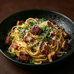 Carbonara Spaghetti Chicken
